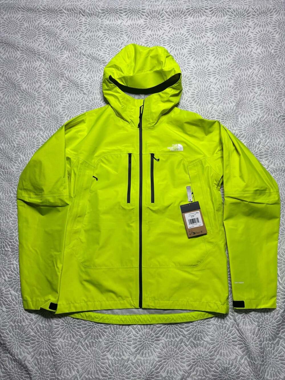 The North Face Valley View Jacket Shell Size Medium Fizz Lime